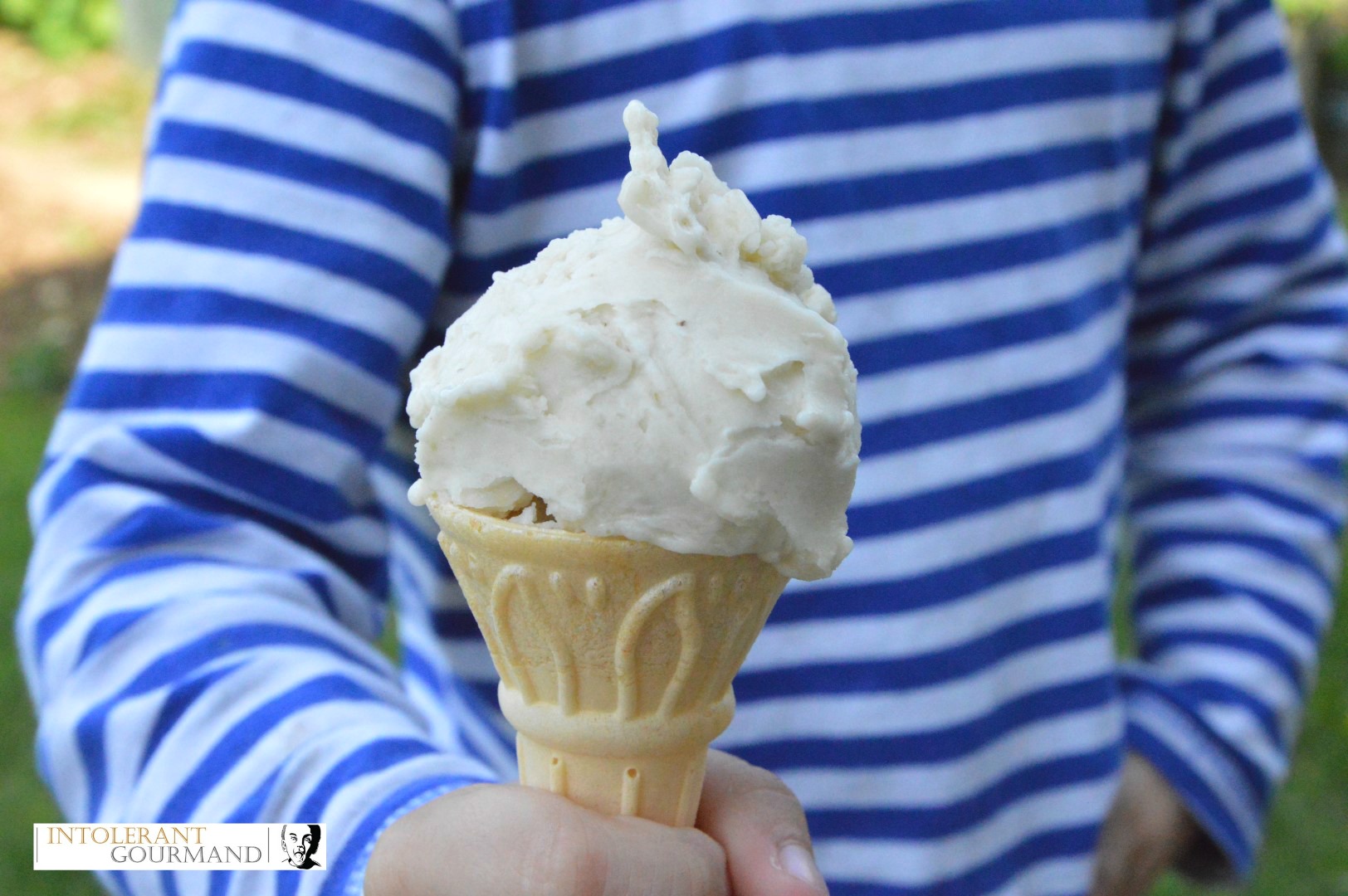 Deliciously creamy and simple 2 ingredient free-from ice cream