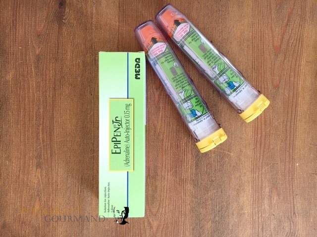 Epi pens - auto injector pens for use when having a severe allergic reaction! www.intolerantgourmand.com