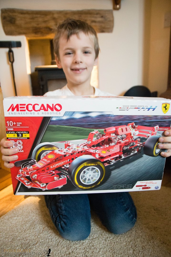 Meccano Ferrari SF71H - The perfect present for a car obsessed 10 year old, or in fact any big kid! www.intolerantgourmand.com