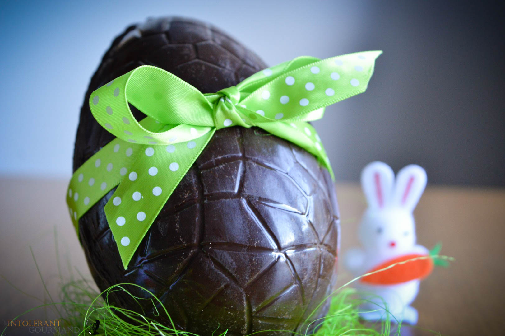 Dairy Free Chocolate Easter Egg - a totally free from Easter Egg alternative, along with a whole host of easter treats that everyone can enjoy! www.intolerantgourmand.com